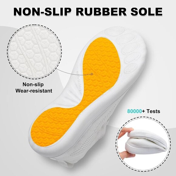 🆕 Womens Barefoot Minimalist Zero Drop Wide Toe Box Breathable Running Sneaker - Picture 5 of 6